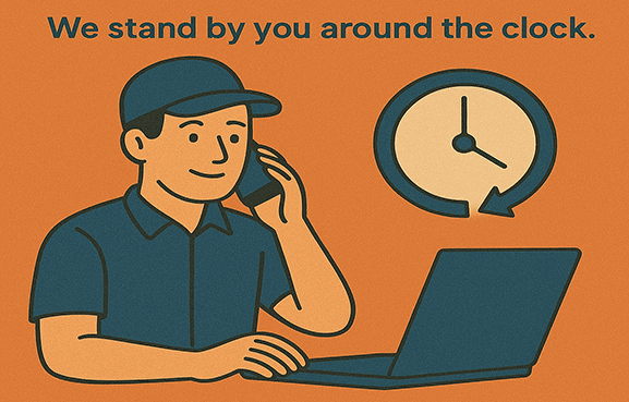24-Hour Service Commitment